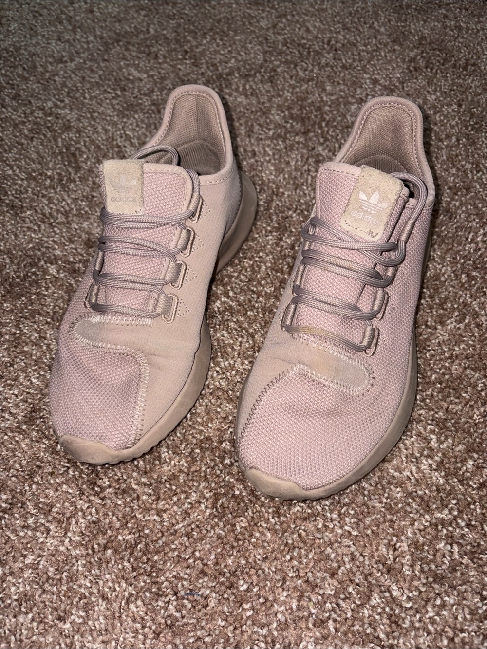 Adidas Pink Tubular Shadow Sneakers